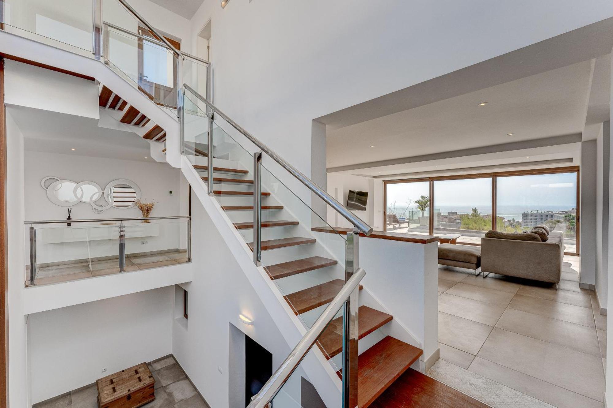 Fabulous Contemporary 5 Bedroom Villa With Private Heated Pool, Sleeps Max 13 Callao Salvaje Eksteriør billede